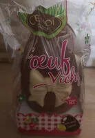 Mängden socker i Oeufs vichy chocolat au lait garni oeufs gelifies