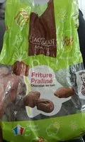 Mängden socker i Friture praliné chocolat au lait
