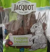 Mängden socker i Friture praliné chocolat au lait