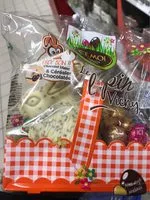 Mängden socker i Le Lapin Vichy Chocolat Blanc avec Œufs Praliné