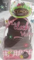 Mängden socker i Moulage cloche en chocolat au lait avec ruban CEMOI