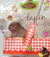 Mängden socker i CEMOI Le lapin vichy Chocolat au lait avec œufs