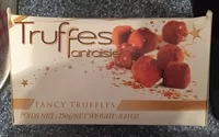 Mängden socker i Truffes fantaisie