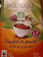 Mängden socker i Chocolat en poudre