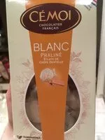 Mängden socker i Cemoi blanc praliné eclats de crepe dentelle