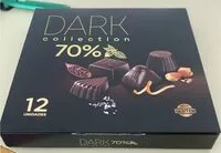 Mängden socker i Dark collection 70%