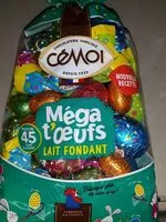 Mängden socker i Chocolats Cemoi megat’oeufs