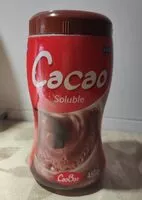 Mängden socker i Cacao soluble