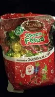 Mängden socker i Chocolats Fête Cémoi, Sachet