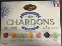Mängden socker i Chardons liqueurs
