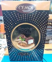 Mängden socker i Rocher Guimauve parfumé fleur d'oranger, chocolat noir & éclats d'amandes
