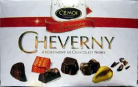 Mängden socker i Cheverny Assortiment de chocolats noirs
