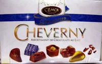 Mängden socker i Cheverny Assortiment de chocolats au lait