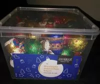 Mängden socker i Chocolats au lait de Noël