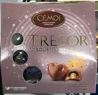 Mängden socker i Trésor Croustillant
