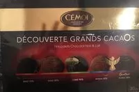 Mängden socker i Decouverte grands cacaos
