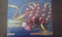 Mängden socker i Boules de chocolat au lait fourrees creme JACQUOT