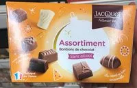 Mängden socker i Assortiments de Bonbons de Chocolat Sans Alcool