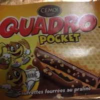 Mängden socker i Quadro pocket