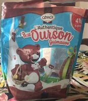 Mängden socker i oursons guimauve