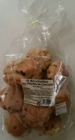 Mängden socker i 10 Briochettes aux Pépites de Chocolat
