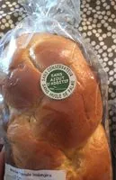Mängden socker i Brioche tressee boulangere