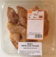 Mängden socker i Bugnes fleur d‘oranger