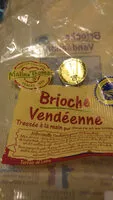 Mängden socker i Brioche vendeenne tressee pur beurre IGP Maline Thomas 1 x