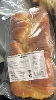 Mängden socker i brioche tresses en tranches epaisses surgelees