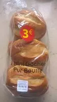 Mängden socker i Mini Gâches Pur Beurre