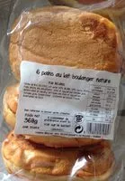 Mängden socker i Pains au lait boulanger nature