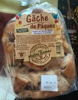 Mängden socker i Gâche de Pâques