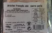Mängden socker i Brioche sucrée (Pur beurre, tradition boulangère)