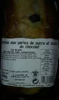 Mängden socker i Brioche aux perles de sucre et éclats de chocolat