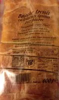 Mängden socker i Brioche tressée