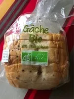 Mängden socker i Gâche Bio en Tranches
