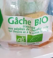Mängden socker i Gache bio tranchee pépite de chocolat