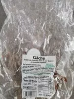 Mängden socker i Gâche aux éclats de chocolat noir