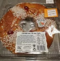 Mängden socker i Gâteau couronne des rois aux fruits