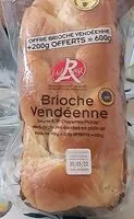 Mängden socker i Brioche Vendéenne