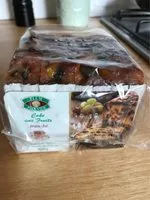 Mängden socker i Cake aux fruits