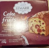 Mängden socker i Cake aux fruits