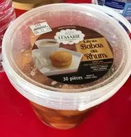 Mängden socker i Minis babas au rhum