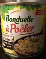 Mängden socker i Champignon à la normande à poêler