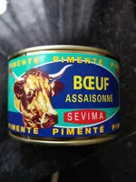 Mängden socker i Boeuf Assaisonné Pimenté Sevima