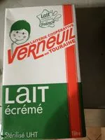 Mängden socker i Lait écrémé