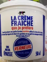 Mängden socker i Crème Fraîche épaisse