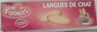 Mängden socker i Langue de chat