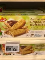 Mängden socker i Fourré goût chocolat noisette