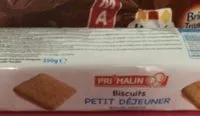 Mängden socker i Biscuit petit dejeuner